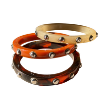 Load image into Gallery viewer, Gracie Studded Bangle