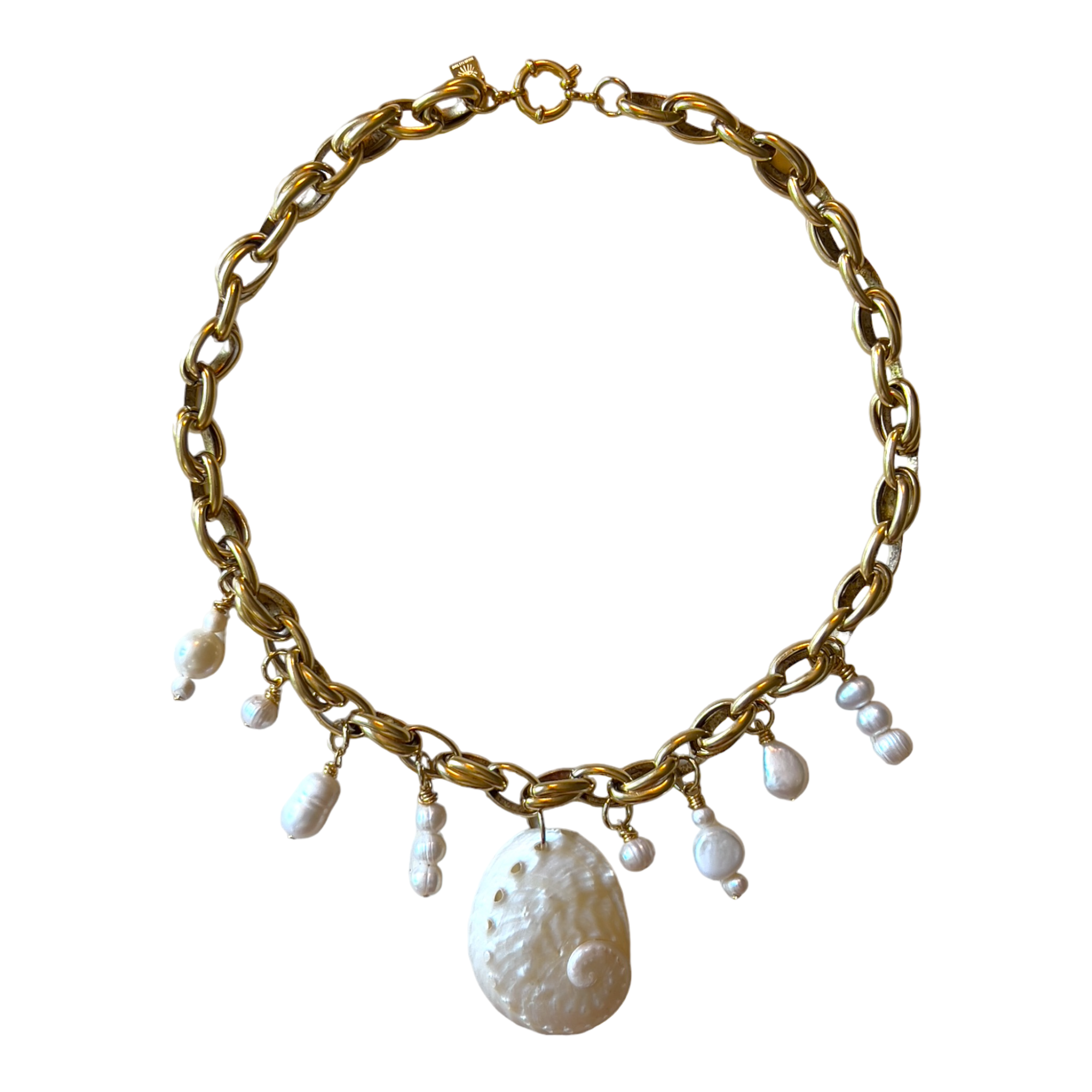 Necklace Calça Vintage Avon Calla Lily Lariat Necklace