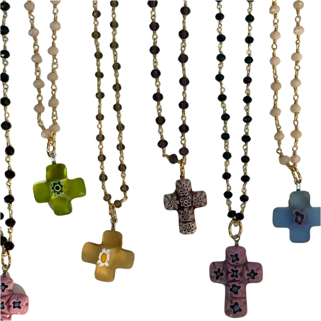 Venetian Cross Necklace